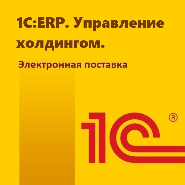 1С:ERP. Управление холдингом. Электронная поставка